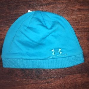 Under Armor Beanie! Turquoise Cold-gear Storm NWT